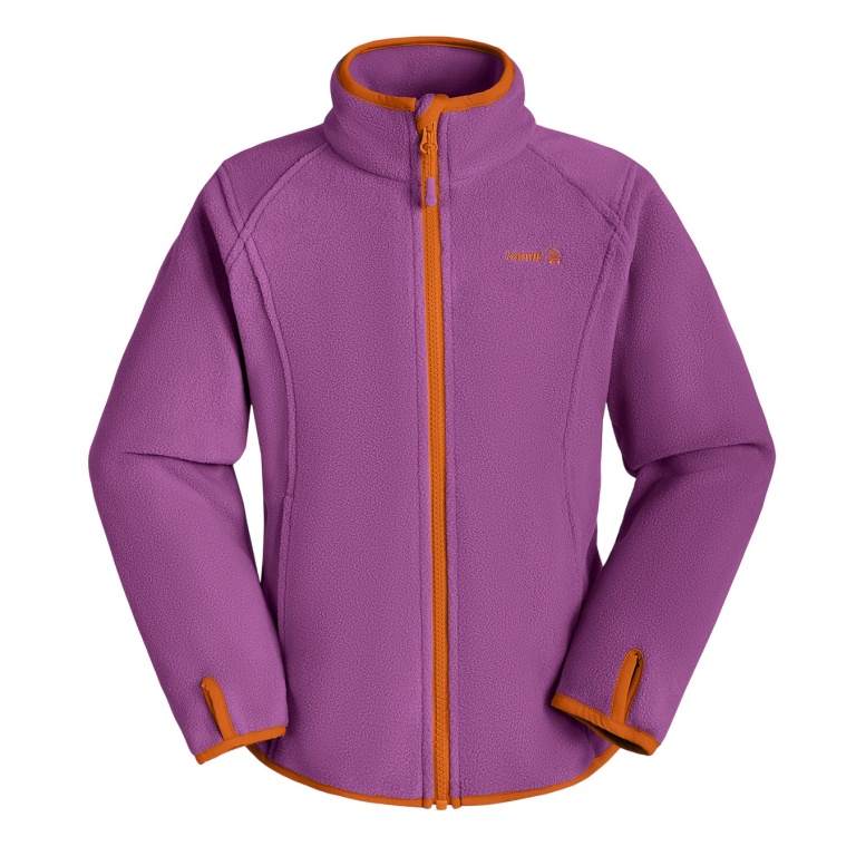 Kamik Fleecejacke Linnea (warm) beere violett/orange Mädchen
